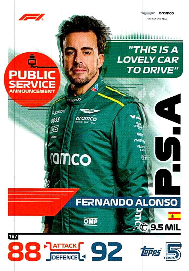 TOPPS TURBO ATTAX 2024 Nº187