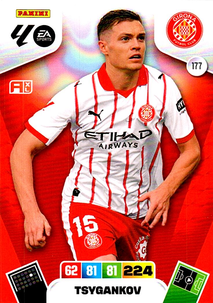 ADRENALYN LA LIGA 2025/2026 TSYGANKOV GIRONA FC CF Nº177