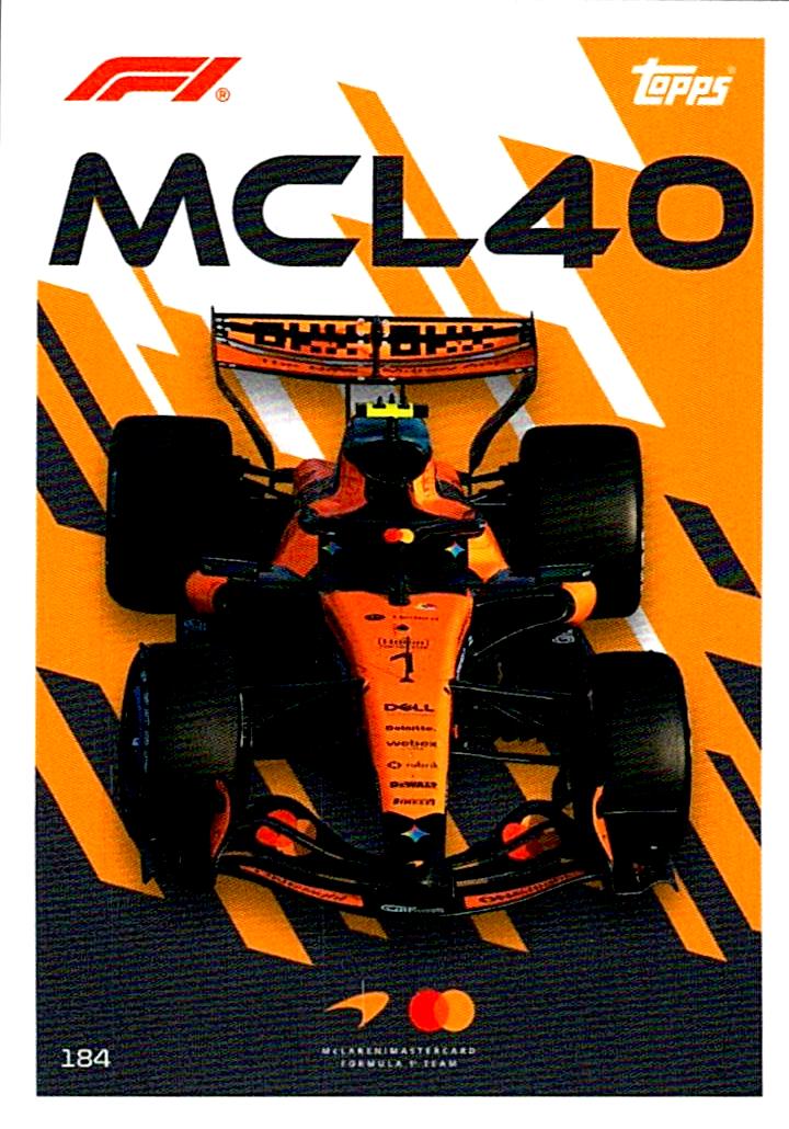 TURBO ATTAX FORMULA 1 2026 LANDO NORRIS MCLAREN MCL40 Nº184