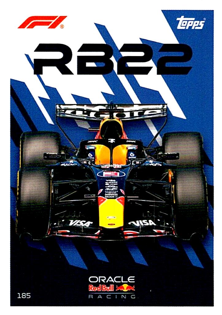 TURBO ATTAX FORMULA 1 2026 MAX VERSTAPPEN RED BULL RB22 Nº185
