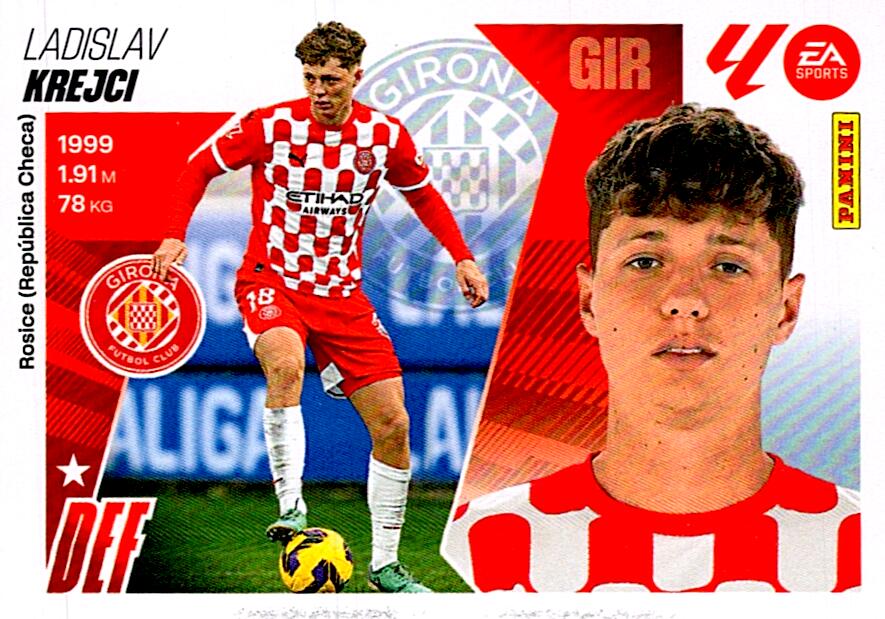 LIGA ESTE 2025/2026 GIRONA FC KREJCI Nº8