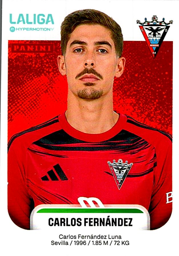 LALIGA HYPERMOTION 2025-26 CARLOS FERNANDEZ MIRANDES Nº321