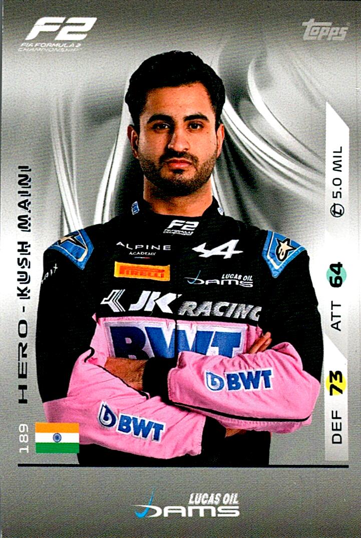 Turbo Attax 2025 KUSH MAINI nº189