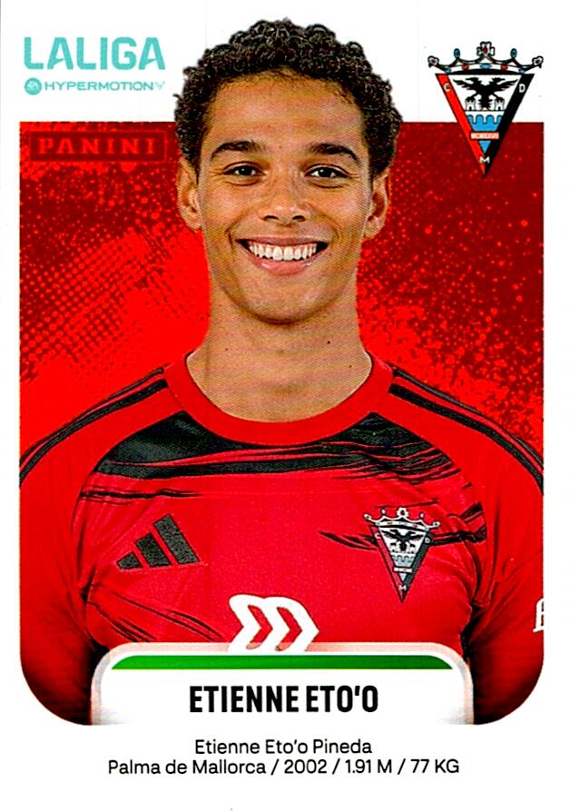 LALIGA HYPERMOTION 2025-26 ETIENNE ETO´O MIRANDES Nº322