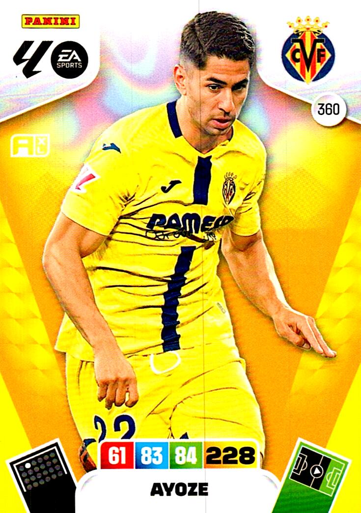 ADRENALYN LA LIGA 2025/2026 AYOZE VILLARREAL CF Nº360