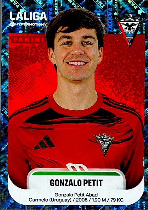 LALIGA HYPERMOTION 2025-26 GONZALO PETIT MIRANDES Nº324