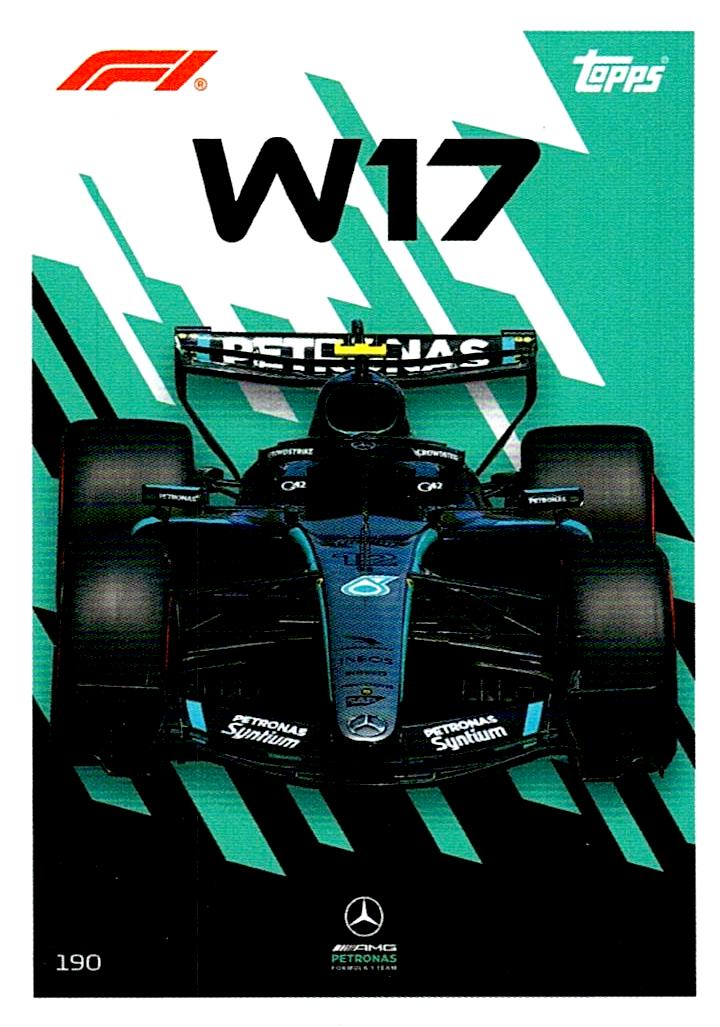 TURBO ATTAX FORMULA 1 2026 KIMI ANTONELLI MERCEDES W17 Nº190