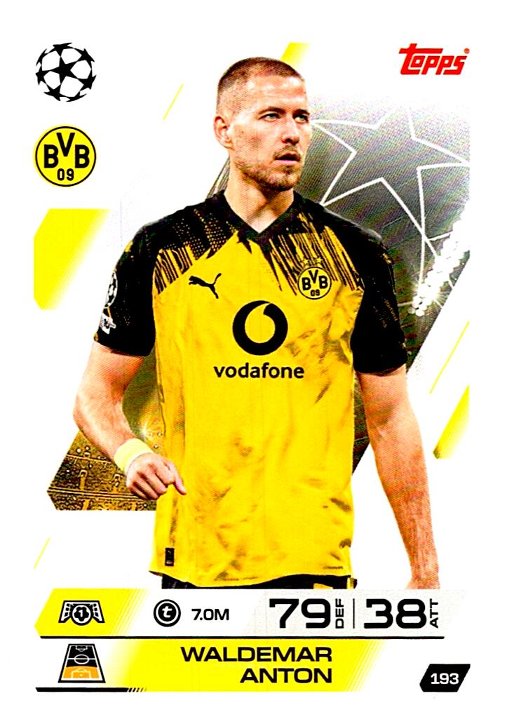 MATCH ATTAX CHAMPIONS LEAGUE 2025/2026 WALDEMAR ANTON Nº193