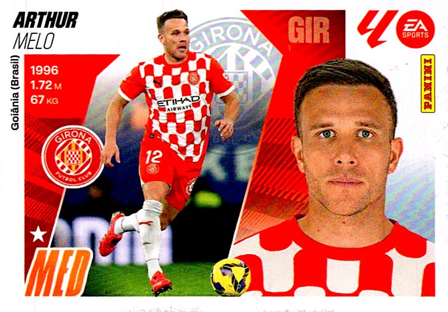 LIGA ESTE 2025/2026 GIRONA FC ARTHUR Nº13