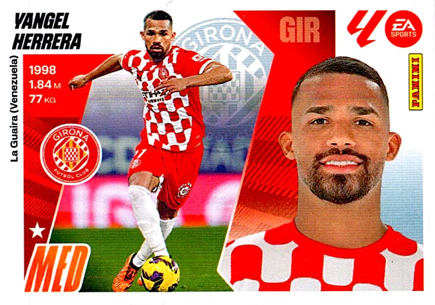 LIGA ESTE 2025/2026 GIRONA FC YANGEL HERRERA Nº14