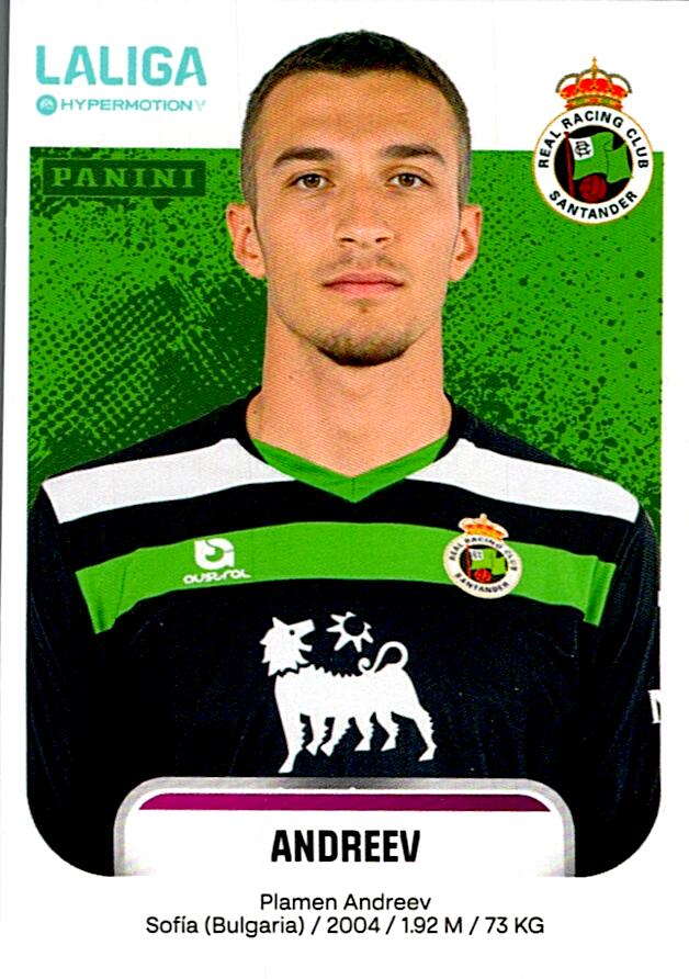 LALIGA HYPERMOTION 2025-26 ANDREEV RACING DE SANTANDER Nº328