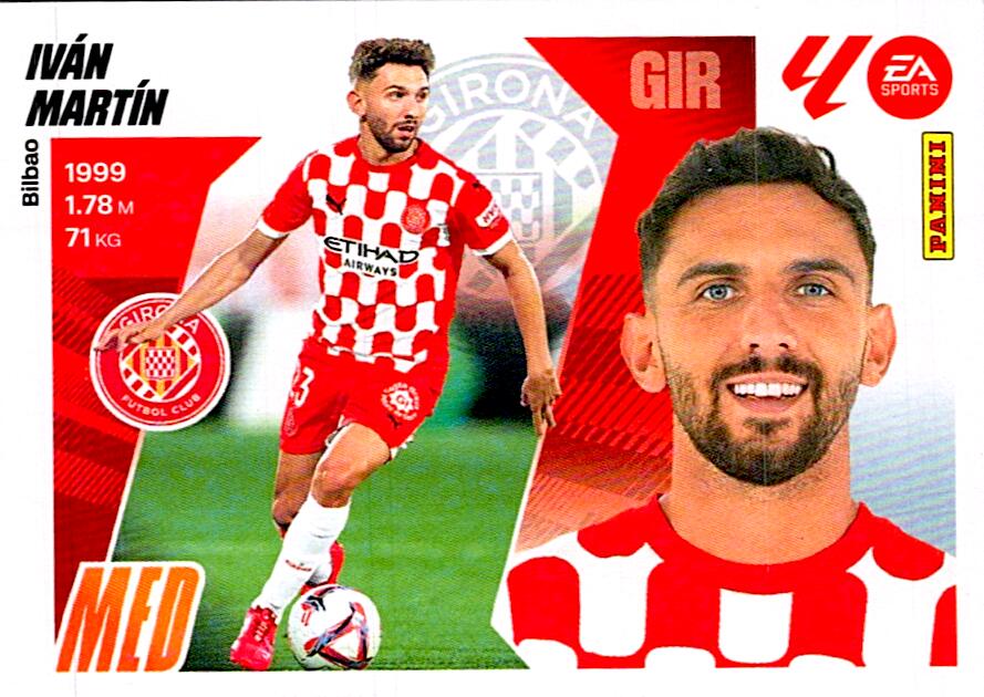 LIGA ESTE 2025/2026 GIRONA FC IVAN MARTIN Nº15