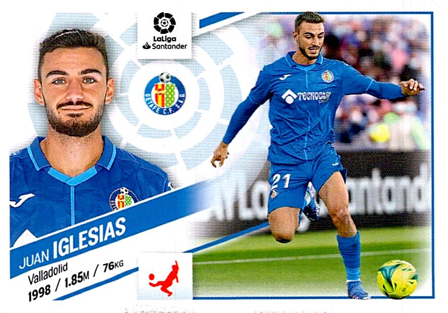 Cromo Liga Este 2022/2023 IGLESIAS GETAFE CF Nº6
