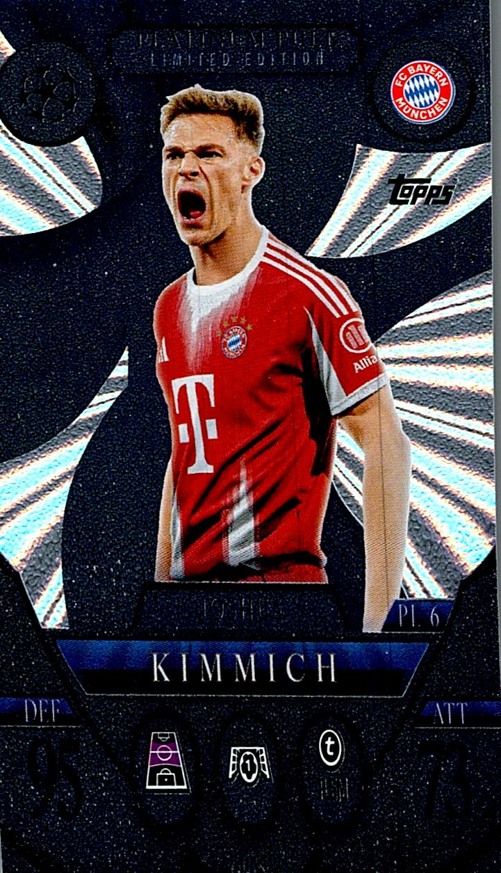 MATCH ATTAX CHAMPIONS LEAGUE 2025/2026 KIMMICH PLATINUM PULL NºPL6