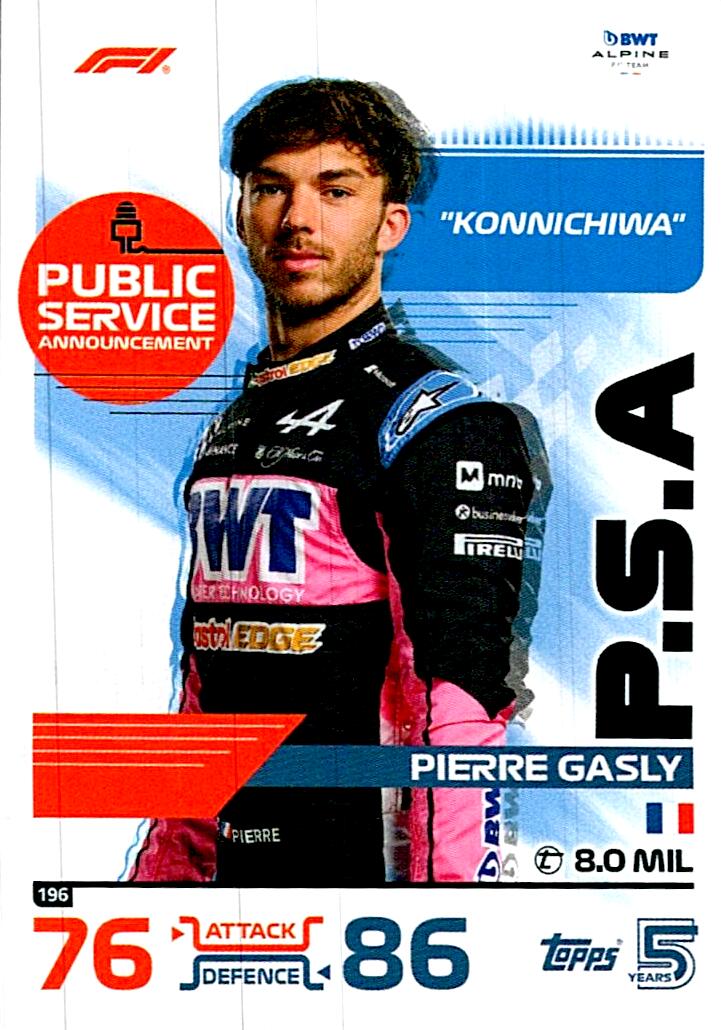 TOPPS TURBO ATTAX 2024 Nº196