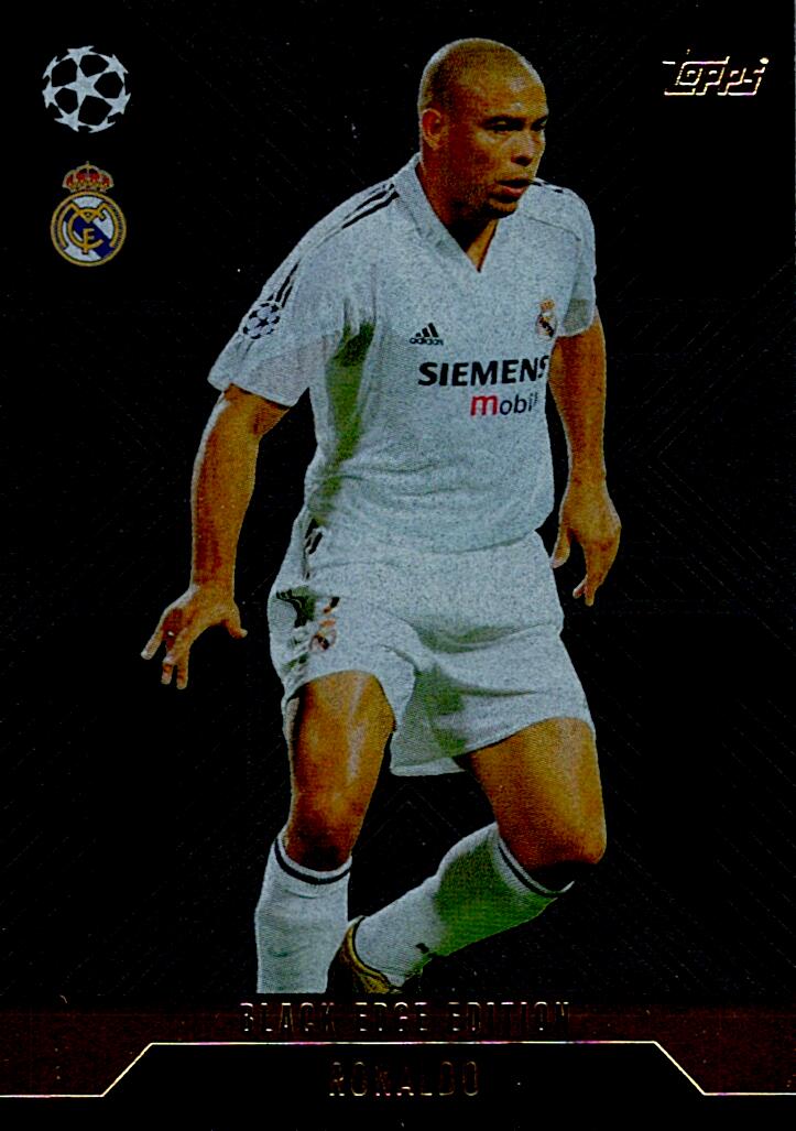 Match Attax Extra 2025 Ronaldo Black Edge nºBLA6