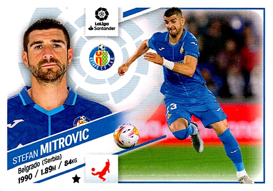 Cromo Liga Este 2022/2023 MITROVIC GETAFE CF Nº8