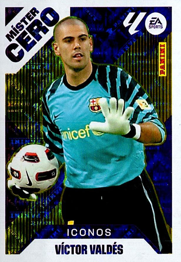 LIGA ESTE 2025/2026 MISTER CERO ICONO VICTOR VALDES Nº3