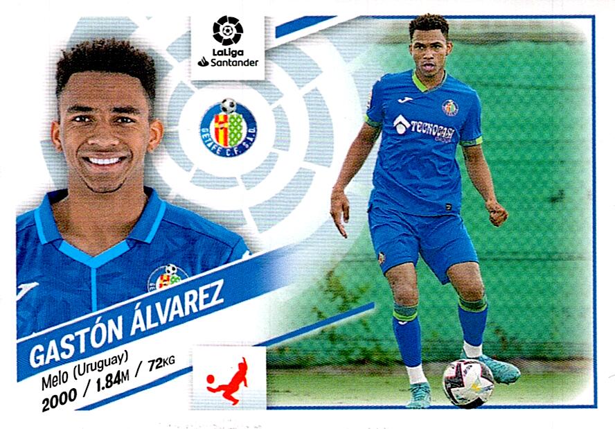 Cromo Liga Este 2022/2023 GASTON ALVAREZ GETAFE CF Nº9