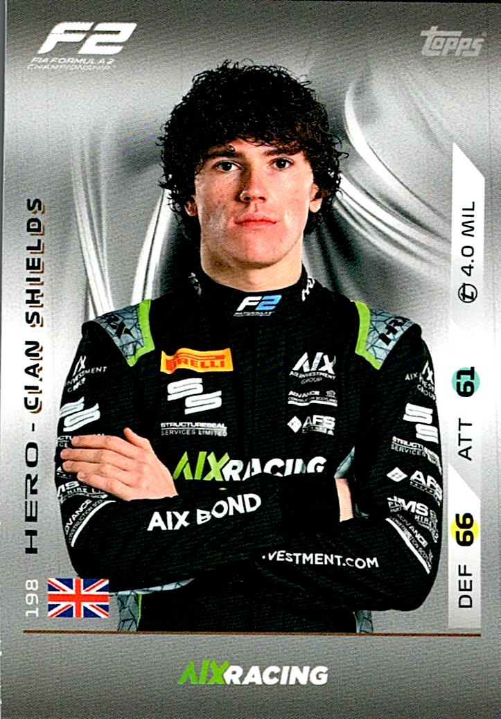 Turbo Attax 2025 CIAN SHIELDS nº198