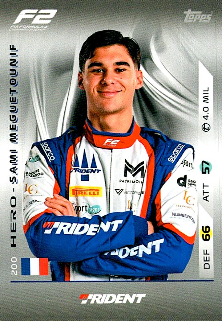 Turbo Attax 2025 SAMI MEGUETOUNIF nº200