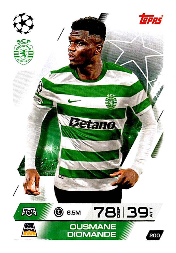 MATCH ATTAX CHAMPIONS LEAGUE 2025/2026 OUSMANE DIOMANDE Nº200
