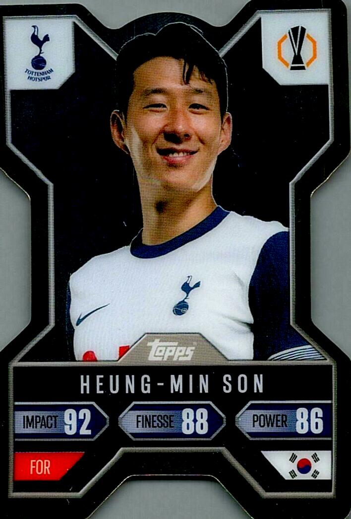 Match Attax Extra 2025 Heung-Min Son Chrome X nºCX1