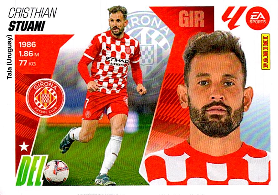 LIGA ESTE 2025/2026 GIRONA FC STUANI Nº19