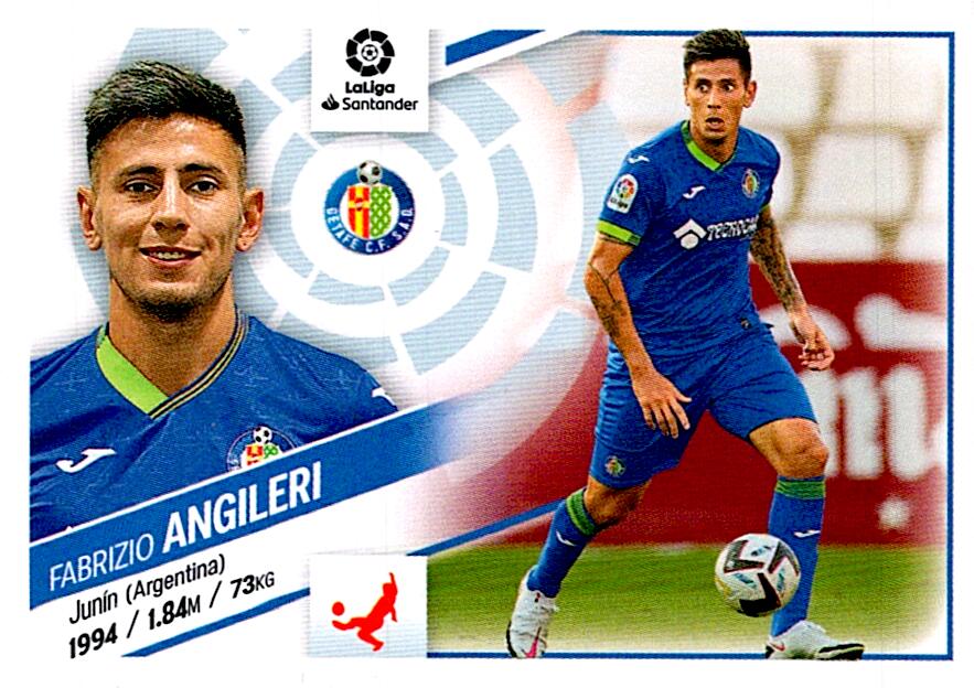 Cromo Liga Este 2022/2023 ANGILERI GETAFE CF Nº11 TERCERA EDICION