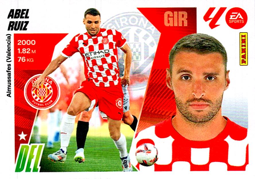 LIGA ESTE 2025/2026 GIRONA FC ABEL RUIZ Nº20A