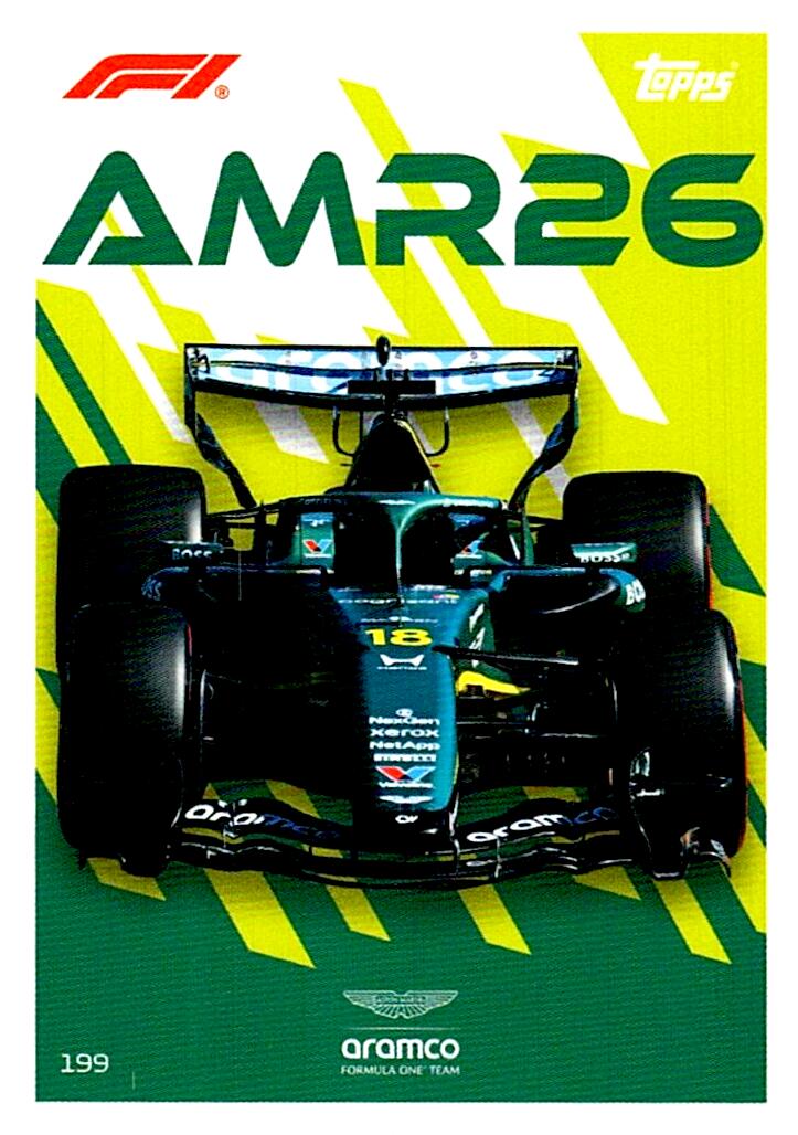 TURBO ATTAX FORMULA 1 2026 LANCE STROLL ASTON MARTIN AMR26 Nº199
