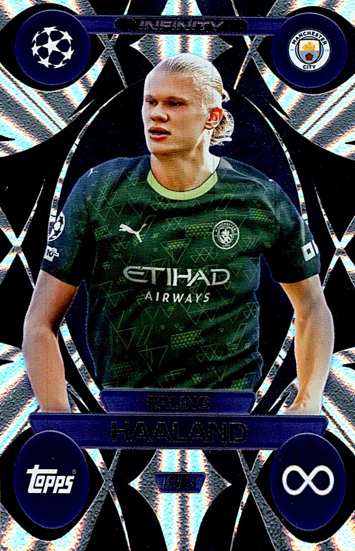 MATCH ATTAX CHAMPIONS LEAGUE 2025/2026 HAALAND INFINITY NºIN3
