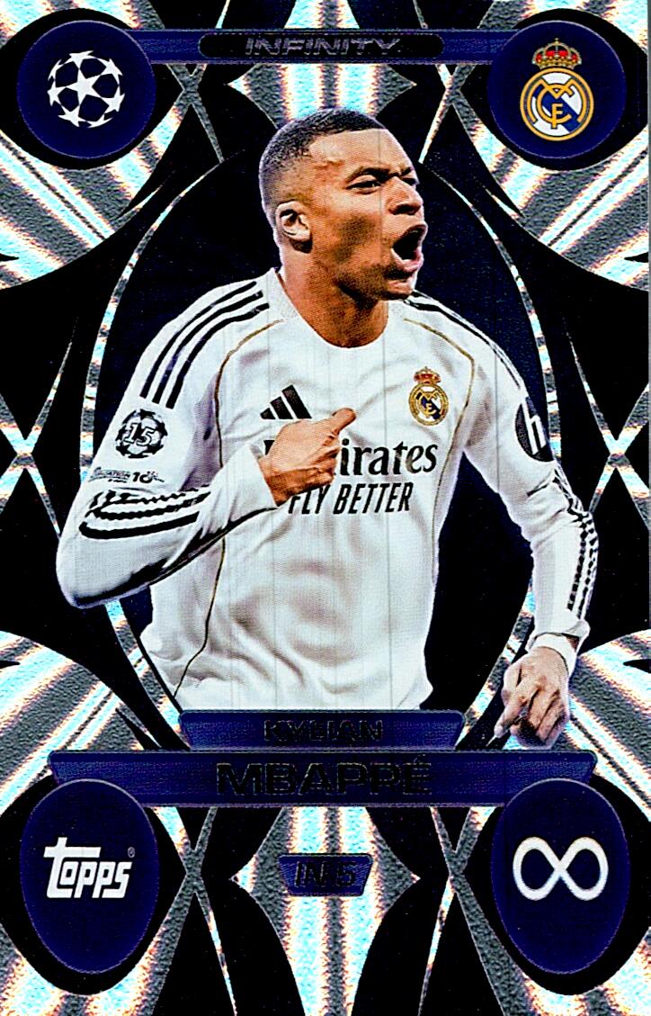 MATCH ATTAX CHAMPIONS LEAGUE 2025/2026 MBAPPE INFINITY NºIN5