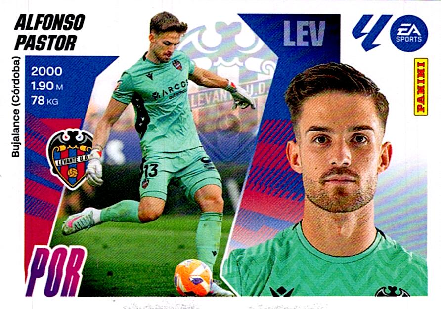 LIGA ESTE 2025/2026 UD LEVANTE ALFONSO PASTOR Nº4