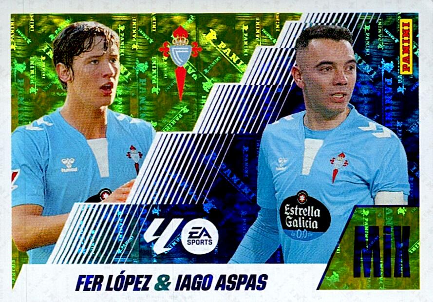LIGA ESTE 2025/2026 MIX FER LOPEZ / IAGO ASPAS Nº8