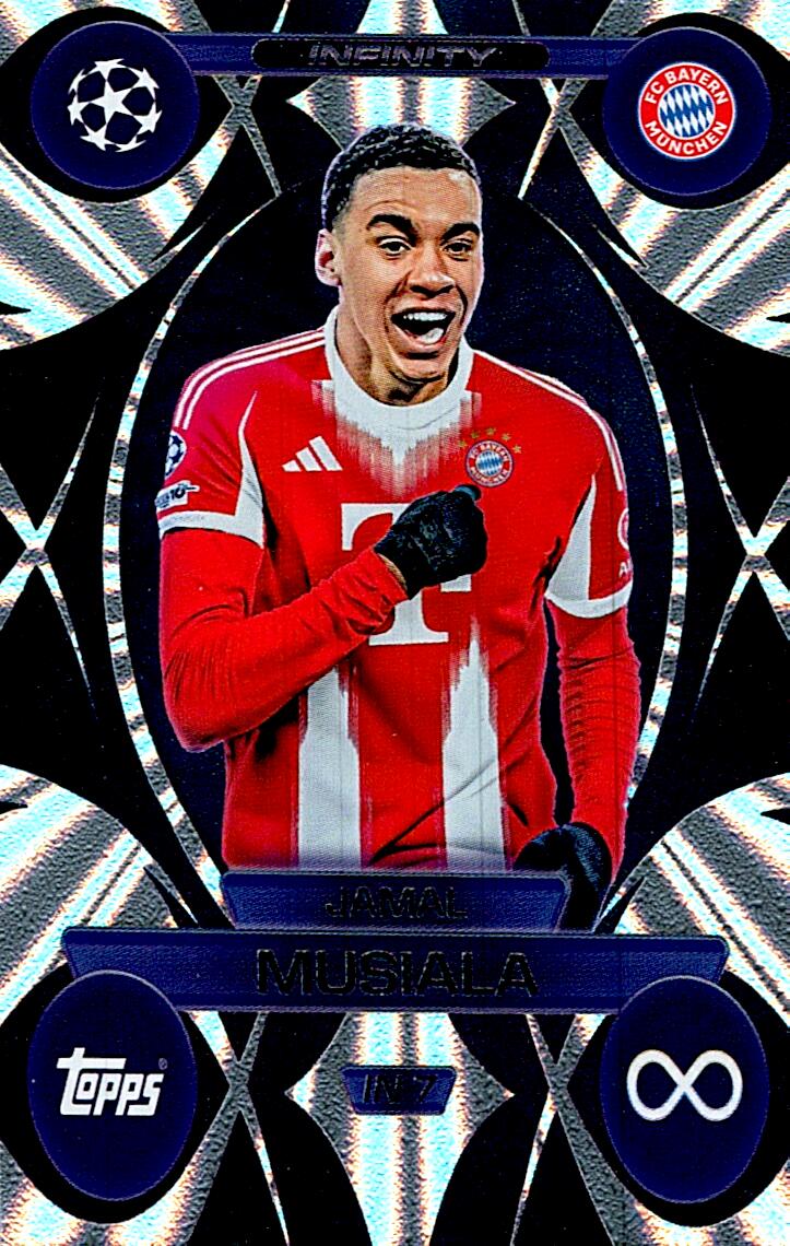 MATCH ATTAX CHAMPIONS LEAGUE 2025/2026 MUSIALA INFINITY NºIN7