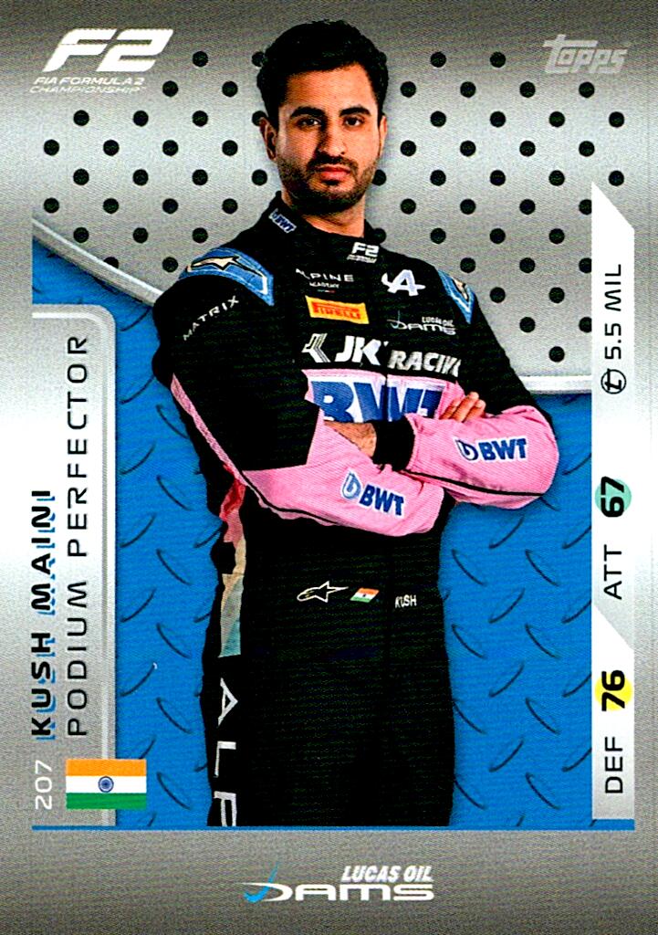 Turbo Attax 2025 KUSH MAINI nº207