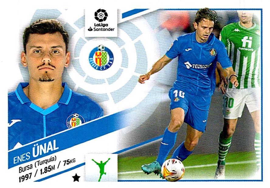 Cromo Liga Este 2022/2023 ÜNAL GETAFE CF Nº19