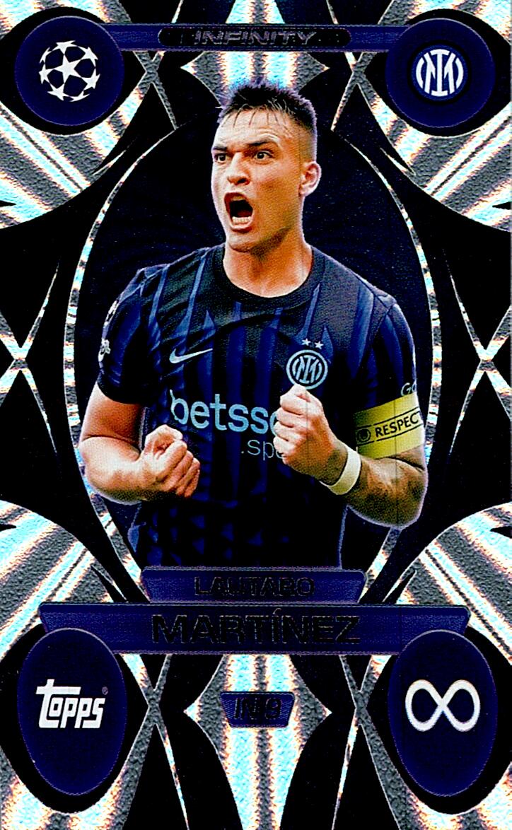 MATCH ATTAX CHAMPIONS LEAGUE 2025/2026 LAUTARO MARTINEZ INFINITY NºIN9