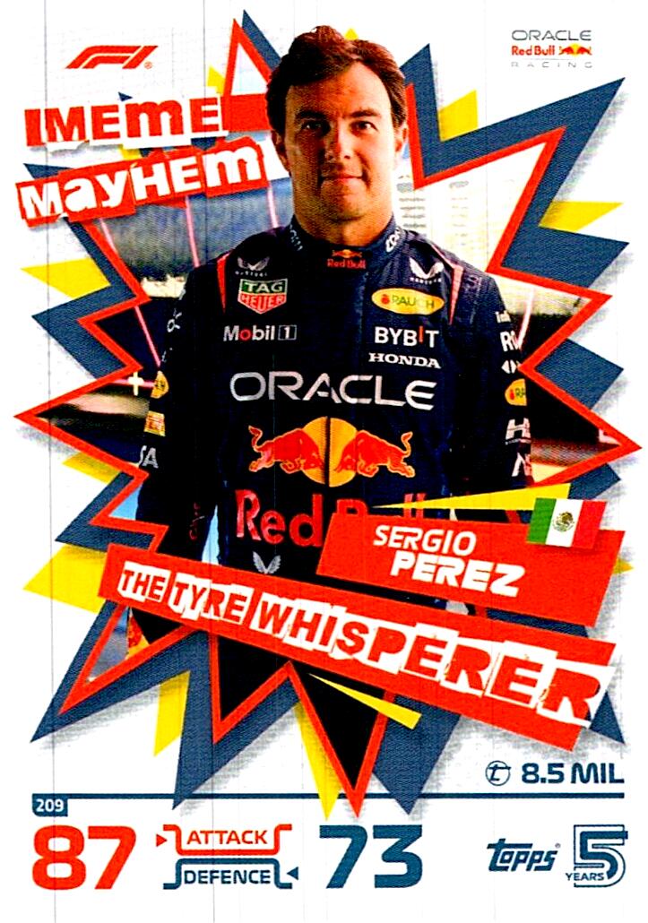 TOPPS TURBO ATTAX 2024 Nº209
