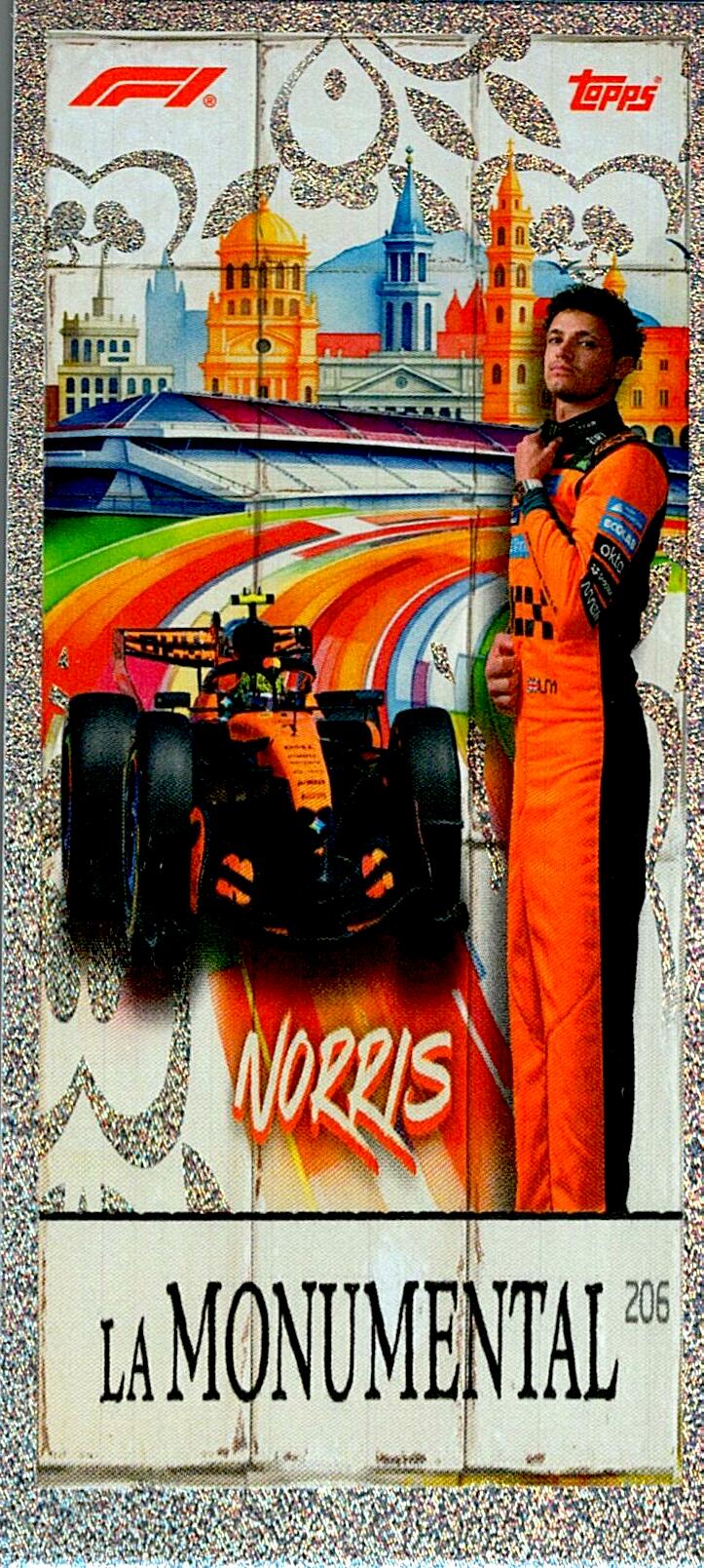 TURBO ATTAX FORMULA 1 2026 LANDO NORRIS Nº206