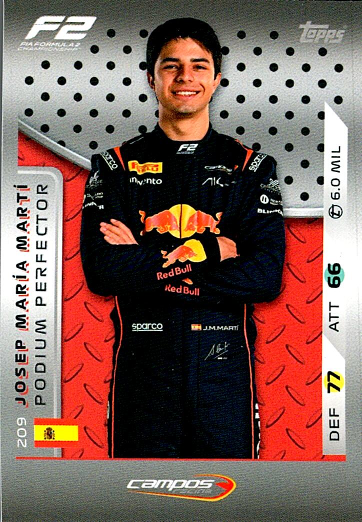 Turbo Attax 2025 JOSEP MARÍA MARTÍ nº209