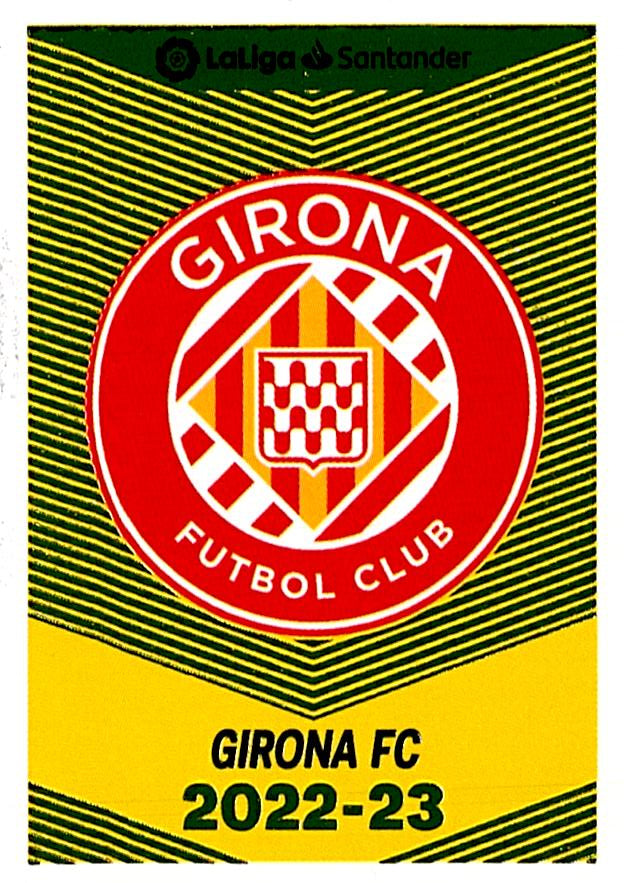 Cromo Liga Este 2022/2023 ESCUDO GIRONA FC Nº1