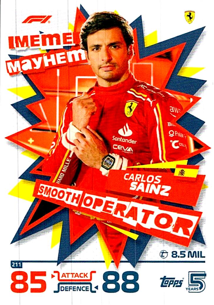 TOPPS TURBO ATTAX 2024 Nº211