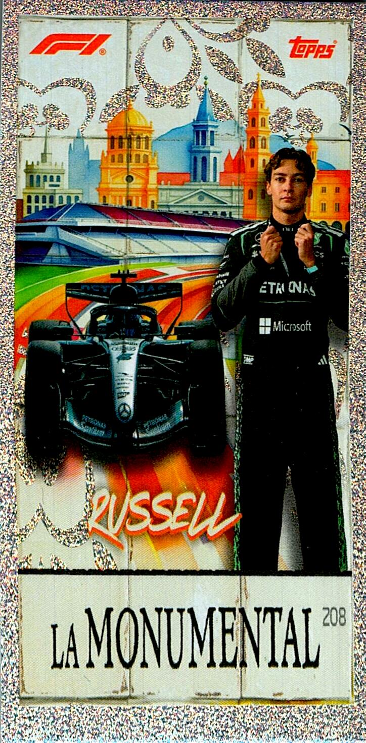 TURBO ATTAX FORMULA 1 2026 GEORGE RUSSELL Nº208