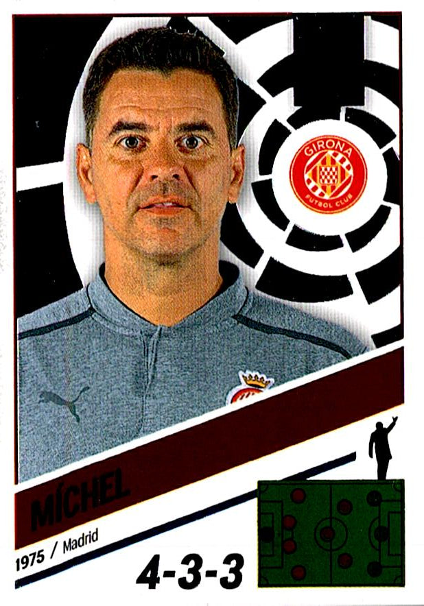 Cromo Liga Este 2022/2023 MICHEL GIRONA FC Nº2