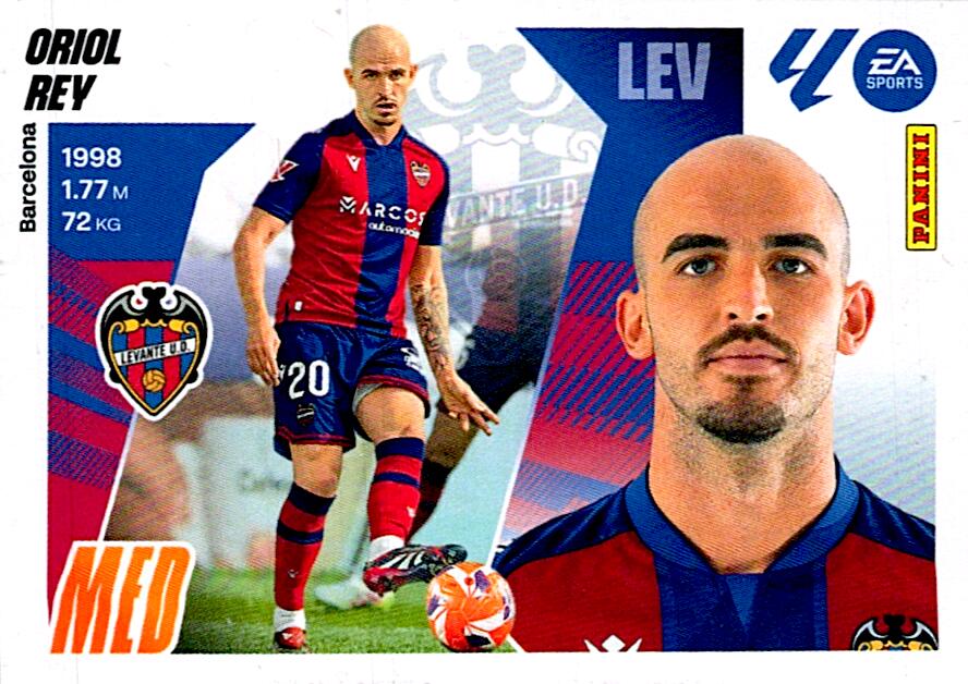 LIGA ESTE 2025/2026 UD LEVANTE ORIOL REY Nº12