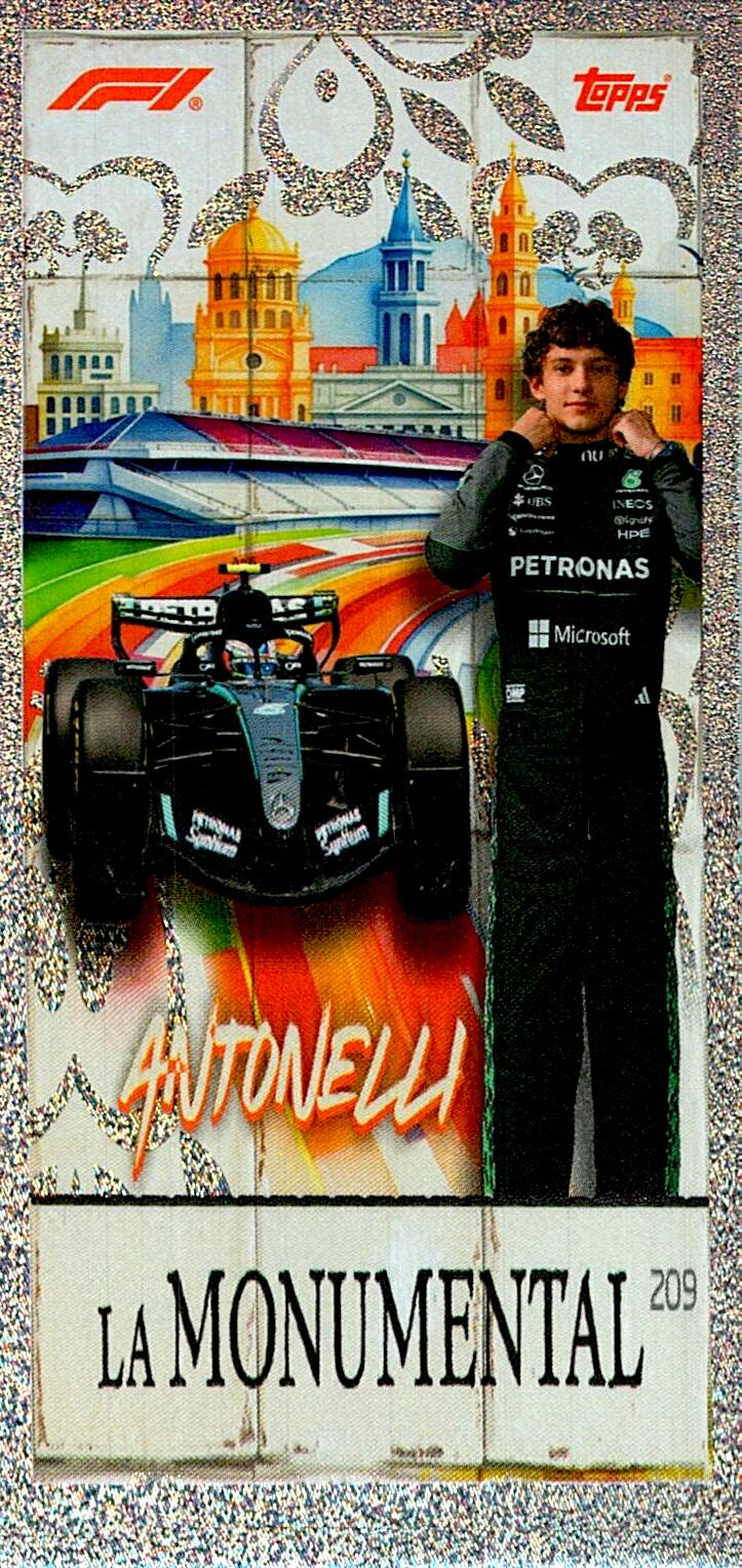 TURBO ATTAX FORMULA 1 2026 KIMI ANTONELLI Nº209