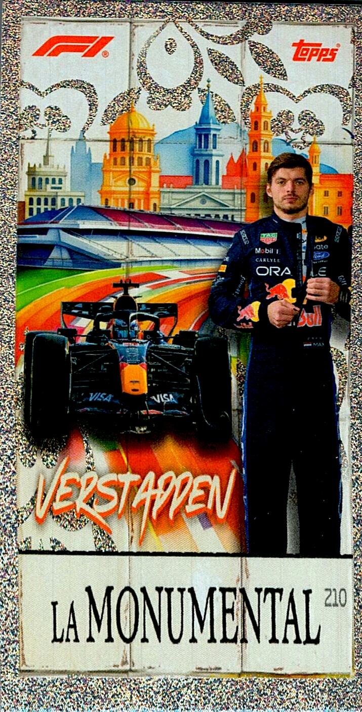 TURBO ATTAX FORMULA 1 2026 MAX VERSTAPPEN Nº210