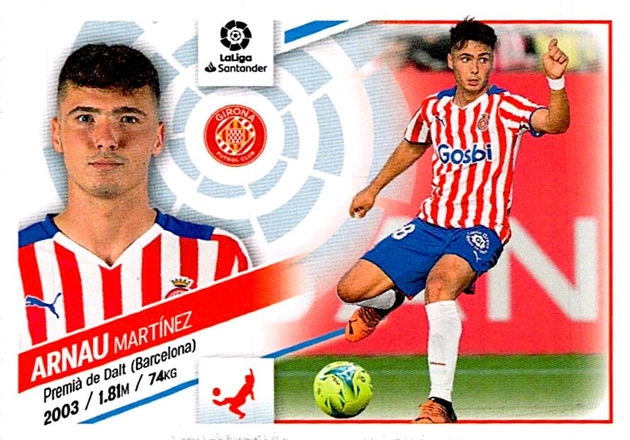 Cromo Liga Este 2022/2023 ARNAU GIRONA FC Nº5